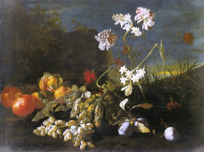 Still Life with Flowers by Abraham Brueghel